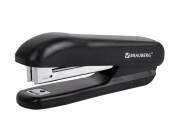 Степлер  №10 BRAUBERG  "SX-19", до 12 листов, с антистеплером, черный, 228587