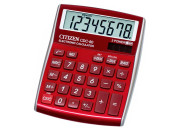 Калькулятор 8-разр. CDC-80 108,5*135*24,5мм, красный CDC-80RDWB   Citizen