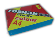 Бумага для ксер. А4 500л 80г/м интенсив.син.Гознак  Краснокамск 514189