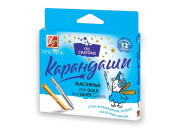 Карандаши цветн. 12шт масл.Престиж 23С1434-08 Луч