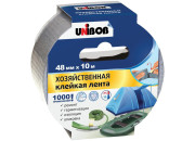 Скотч упак. 48мм*10м, серая, инд.упаковка 44264 Unibob