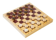 Игра настольная Шашки, Орловские шахматы, деревянные, с доской С-16/D-2