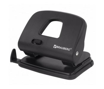 Дырокол 20 листов BRAUBERG "SX-20" черный, 229694