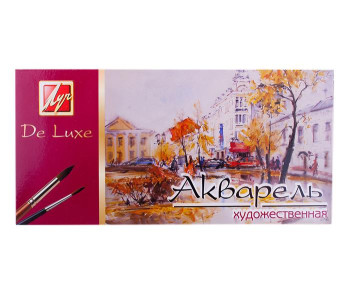 Краска аквар. 24цв Люкс 14с 1039-08 Луч