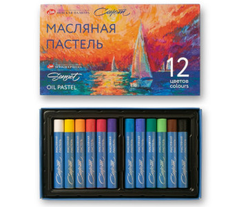 Пастель масляная 12цв Сонет 70412967 ЗХК