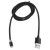 Кабель магнитный для зарядки 3в1 USB 2.0-Micro USB/Type-C/Ligtning, 1м, SONNEN, черный, 513561