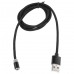 Кабель магнитный для зарядки 3в1 USB 2.0-Micro USB/Type-C/Ligtning, 1м, SONNEN, черный, 513561