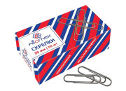 Скрепки канц 50 мм, 50 шт.Attomax оваль.оцинк.карт. 4135303 deVente