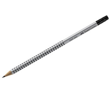 Карандаш чгр GRIP 2001 НВ с ластиком 117200 Faber-Castell