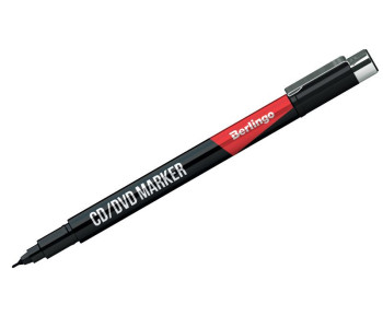 Маркер перм. для CD/DVD-PEN 0,5мм  чер. PM6434 BERLINGO