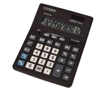 Калькулятор 12-разр. CDB1201-BK Business Line CDB 157*200*35мм  Citizen