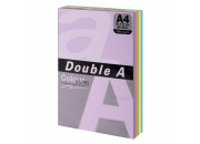 Бумага для ксер. А4 500л 80г/м DOUBLE A (5*100л) микс пастель, 115121