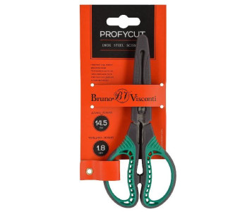 Ножницы канцелярские 14,5см Profycut с чехлом 60-0055 Bruno Visconti