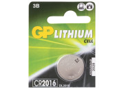 Батарейка GP CR2016 (DL2016) литиевая, BC5 GP CR2016-7CR5