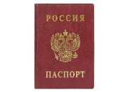 Обложка для паспорта полужесткая бордо 2203.В-103 ДПС