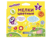Мел цветной 09шт ЮНЛАНДИК И ОКРУЖАЮЩИЙ МИР" 227443
