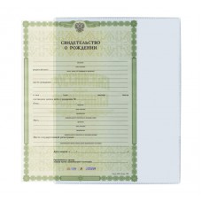 Папка-файл для свидетельства о рождении, 305*222 мм,  ДПС, 2834.300