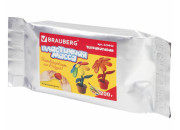 Паста для моделирования отвердевающая 200г, терракот,,  BRAUBERG, 224442