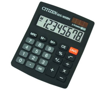 Калькулятор  8 -раз  SDC-805BN Citizen