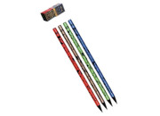 Карандаш чернографитовый Liners, HB, чер. дер. ассорти  ADEL 206-1136-054