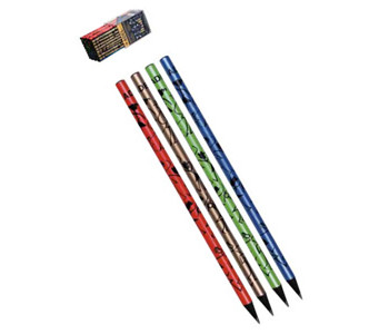 Карандаш чернографитовый Liners, HB, чер. дер. ассорти  ADEL 206-1136-054