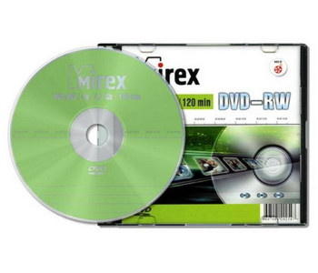 Диск DVD-RW 4.7Gb 4x Slim case UL130032A4S Mirex