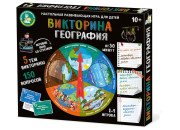 Игра настольная Десятое королевство "Викторина. География", картонная коробка 4819