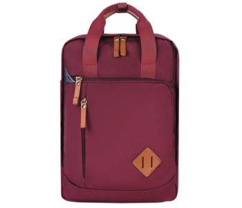 Рюкзак BRAUBERG FRIENDLY молодежный, бордовый, 37х26х13 см, 270090