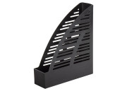 Лоток вертикальный BRAUBERG "Standard", 245х70х295 мм, черный, 237220