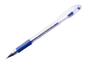 Ручка гелевая красная,.рез.грип. HJR-500R Crown