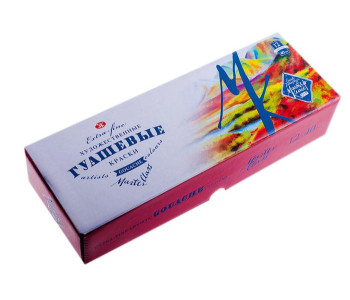 Краска гуашь (набор) "Мастер-Класс" ЗХК. 12*40мл; Арт.1741010