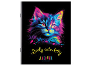 Дневник 1-11 класс 40 л., ПИФАГОР, картон, Котик,107131