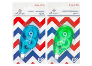 Коррект. лента 5х8 боковой аппликатор  прозр. корпус асс. 4062200 deVente