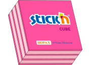 Блок клей. 51*51, 250л., розовый / малиновый ( неон+пастель), STICK'N, HOPAX. -21338 Блок клей. 51*51, 250л., розовый / малиновый ( неон+пастель), STICK'N, HOPAX. -21338