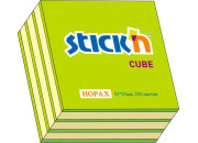 Блок клей. 51*51, 250л., 2 цвета ( неон+пастель), STICK'N, HOPAX.   -21339