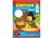 Бумага цветная А3 10л 10цв мелов.Царевна-лягушка С0390-01 КТС