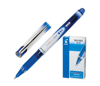 Ручка капиллярная V5-BALL GRIP, синяя, BLN-VBG-5-L