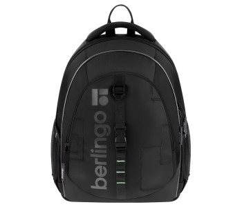 Рюкзак Berlingo NeoFlex "Cyber black" 37*29*17,5см, 3 отделения, 2 кармана BR-RM-202606