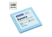 Блок клей. 76x76 100л голубой OfficeSpace 299719