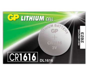 Батарейка GP Lithium, CR1616, CR1616-7C5 / SONNEN