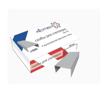 Скобы д/степлера Attomex 10 карт. 4141301 deVente