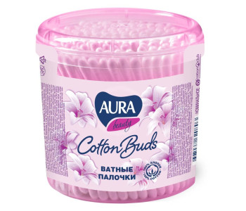 Ватные палочки AURA Beauty Cotton Bads 200 шт