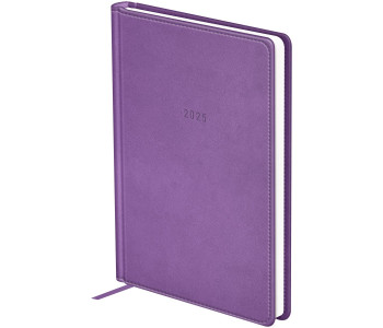 Ежедневник датир  2025г., А6, 176л., тв, кожзам, BG "Winner. Light purple", фиолетовый DdA6_60927