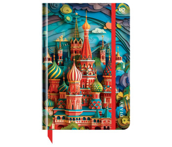 Ежедневник недатир А5, 136л., 7БЦ BG "Paper Art. Moscow" DuА5_64352
