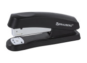 Степлер №24/6 26/6 до 30л.,  "Standard+", черный Brauberg 228608