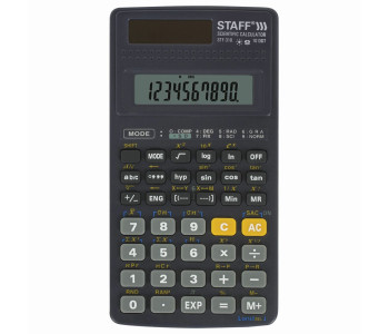 Калькулятор инженерный STAFF STF-310 (142х78мм), 10+2 разрядов, 250279