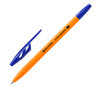 Ручка шарик 0.7 син. BRAUBERG ULTRA ORANGE 143562