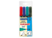 Маркер Flipchart Набор 4цв 2,5мм круг. 8550/04 Centropen