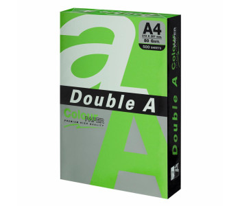 Бумага для ксер. А4 500л 80г/м DOUBLE A  интенсив, зелёная, 31958