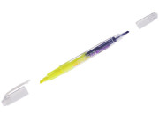 Маркер текст. двуст Crown "Multi Hi-Lighter Twin" желтый/фиолетовый, 3/2мм H2-1000
